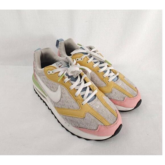 Nike Shoes - Nike Air Max Dawn SE Sun Club Sneakers DJ9986-100 Palm Tree Pink Green Ochre W 8